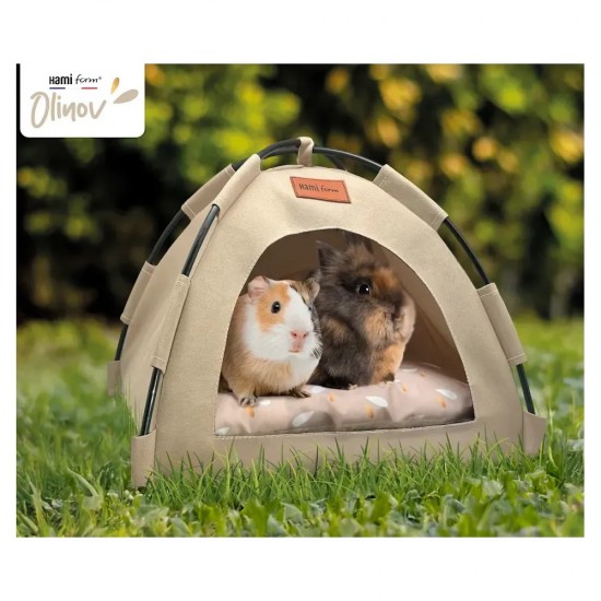 Tenda da esterno Olinov per conigli nani e porcellini d'India - Hamiform NEW
